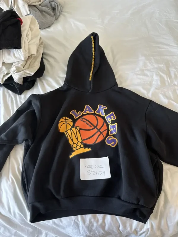 Madhappy lakers hoodie black